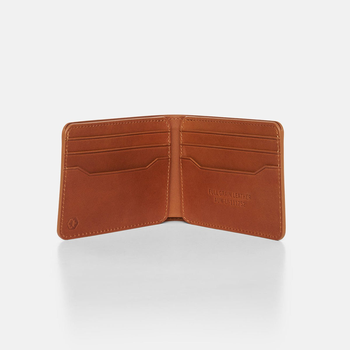 Daily Writer Kit - Billfold - Tobacco Brown Leather - Image 4