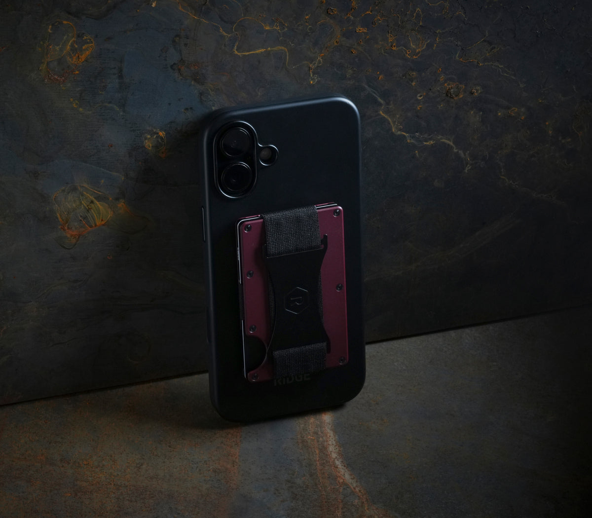 Ridge Wallet for MagSafe - Oxblood - Image 4