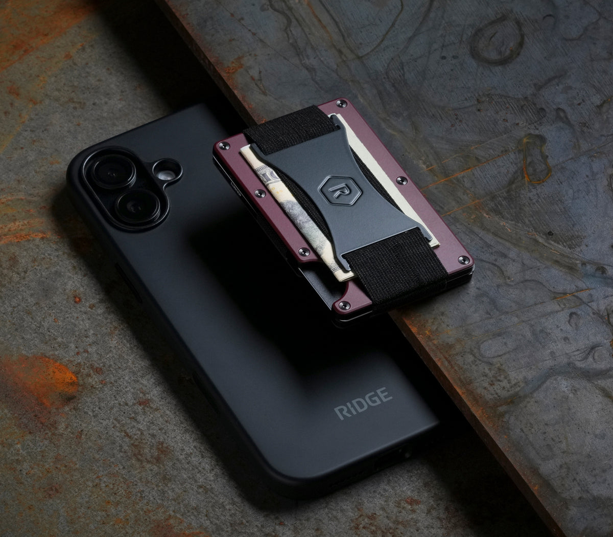 Ridge Wallet for MagSafe - Oxblood - Image 5