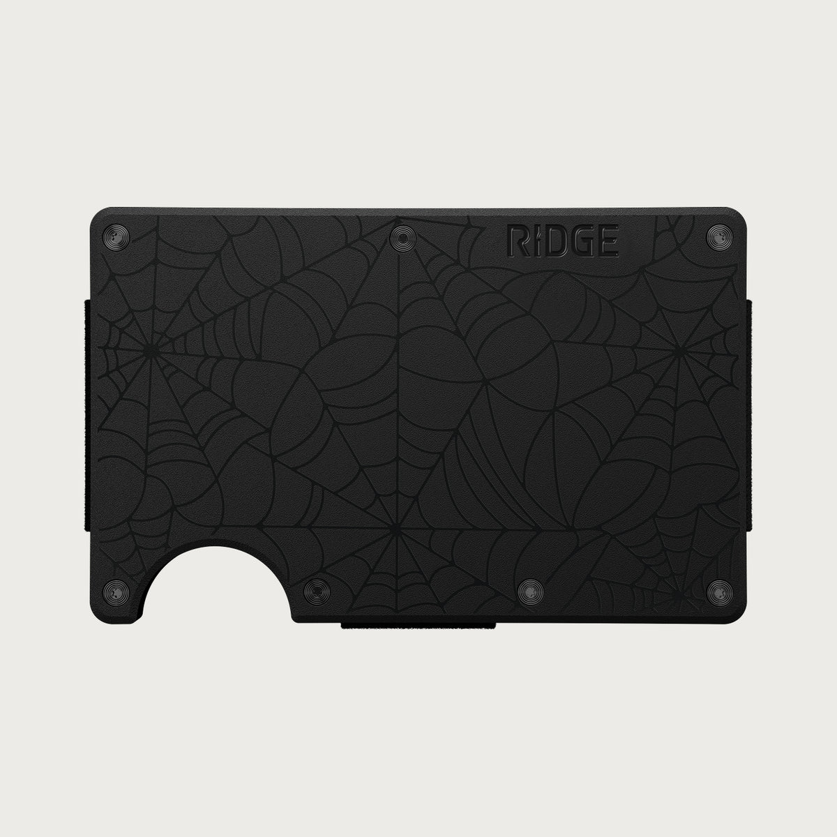 Ridge Wallet - Web - Matte Black