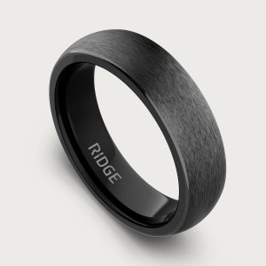 6mm Rounded Ring Set - Gunmetal