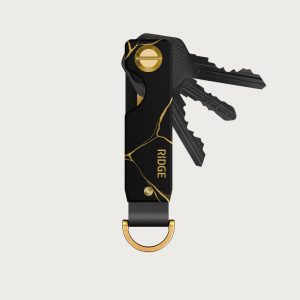 Ridge KeyCase - Kintsugi - Black
