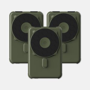 Ridge Power Bank - 10k mAh Bundle - Matte Olive - 3-Pack