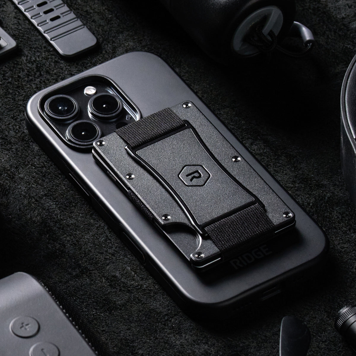 Ridge Wallet For MagSafe - Matte Black - Image 5