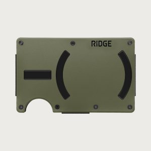 Ridge Wallet For MagSafe - Matte Olive