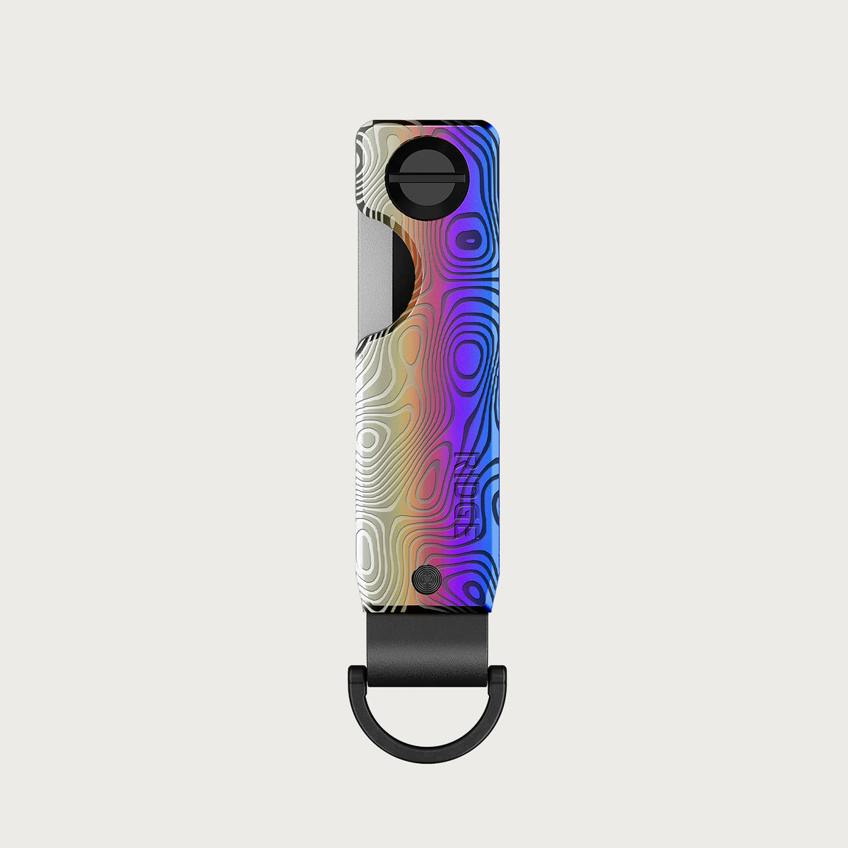 Ridge KeyCase - Burnt Damascus - Image 3