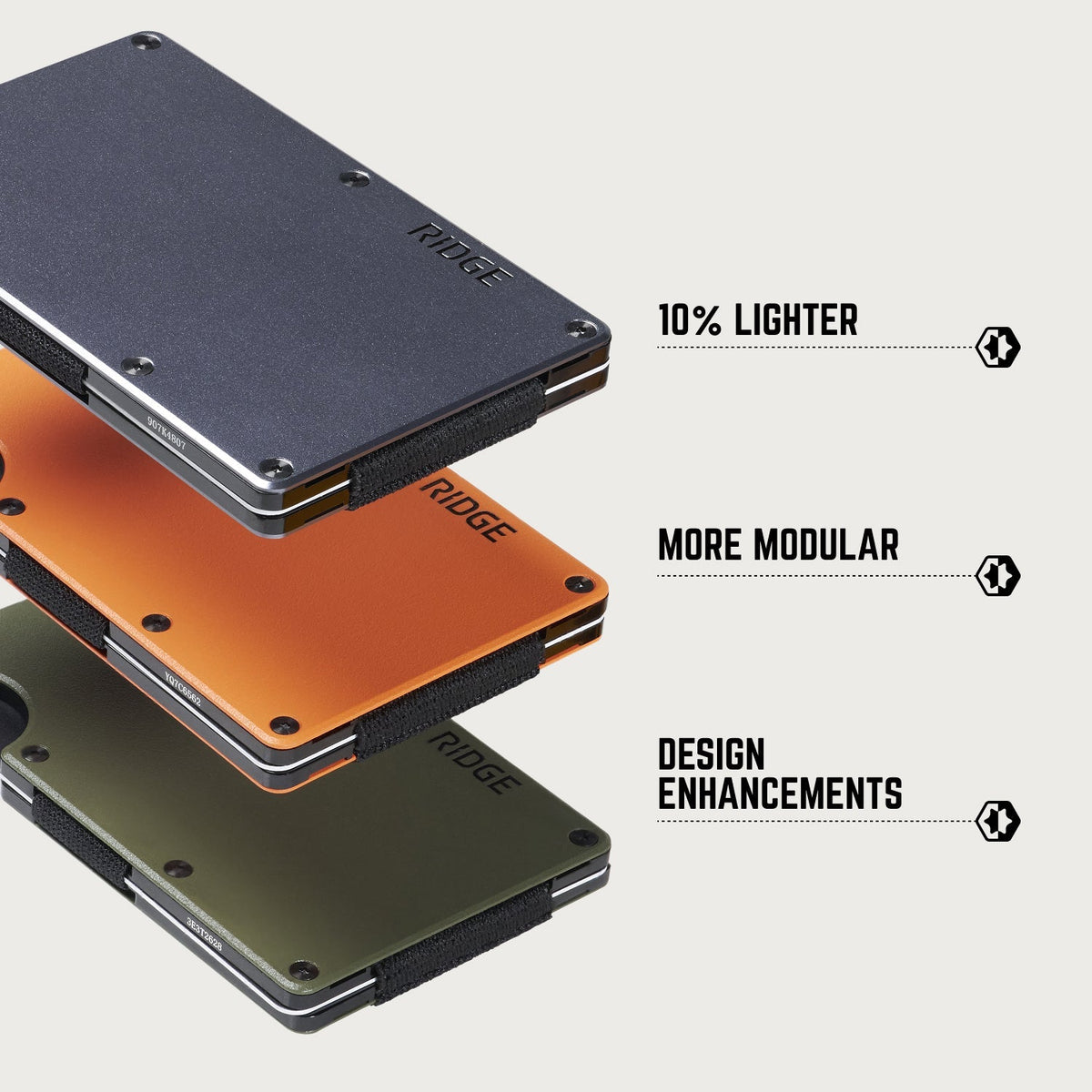 Ridge Wallet - Graveyard Shift - Matte Black - Image 5