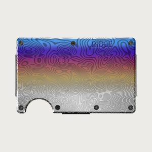 Ridge Wallet - Burnt Damascus