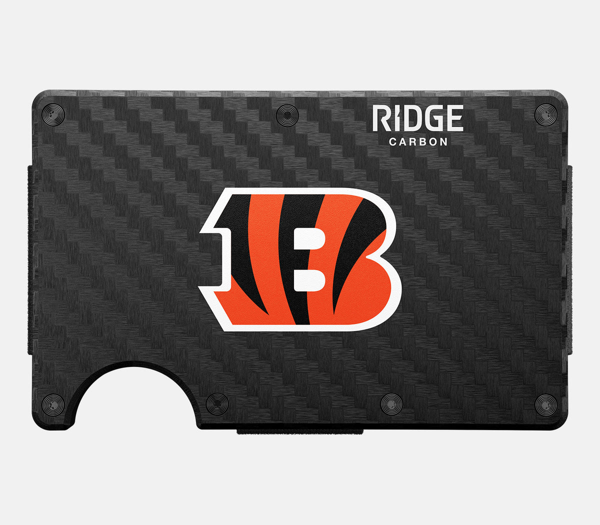 Ridge Wallet - Cincinnati Bengals - Carbon Fiber 3k - Image 2