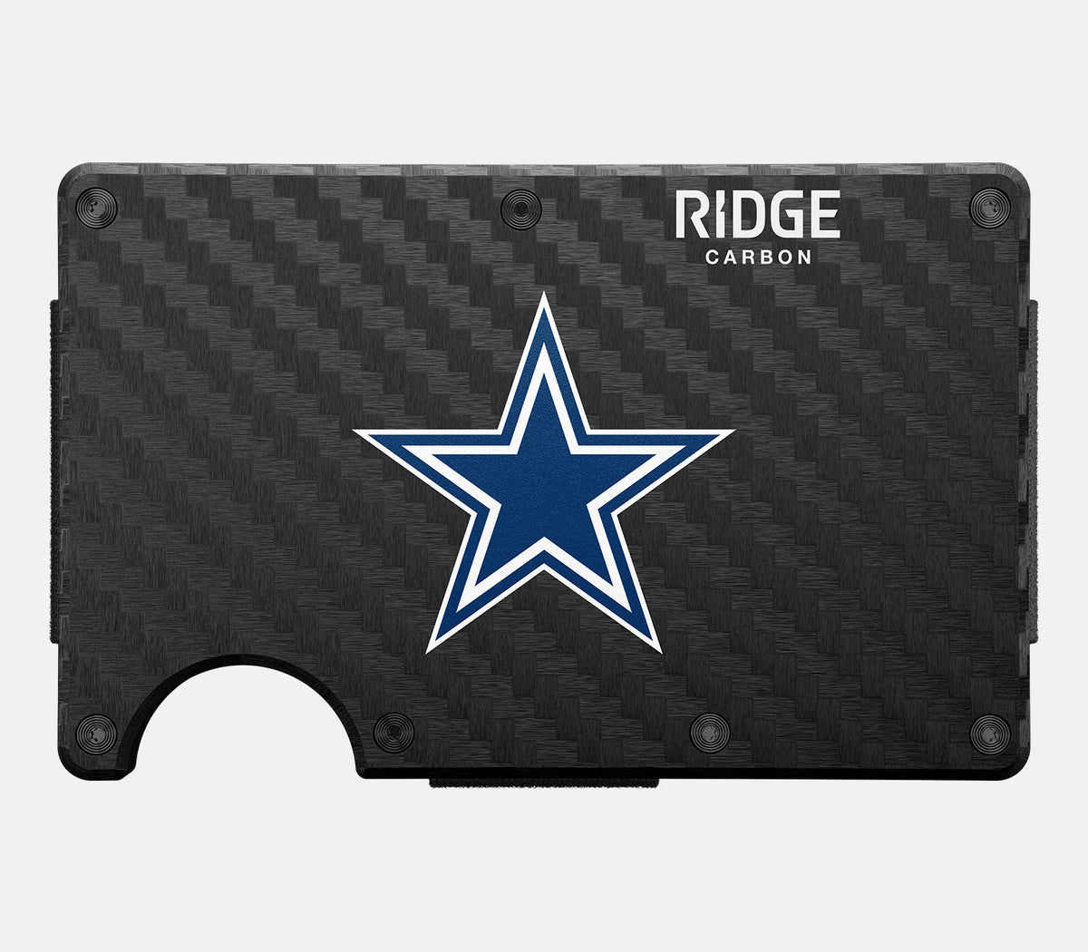 Ridge Wallet - Dallas Cowboys - Carbon Fiber 3k - Image 2