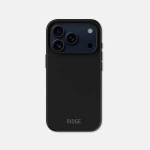 Ridge Phone Case - Matte Black - iPhone 17 Pro