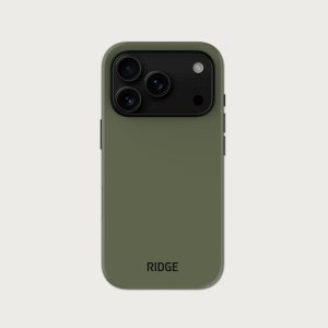 Ridge Phone Case - iPhone 18 Pro - Matte Olive