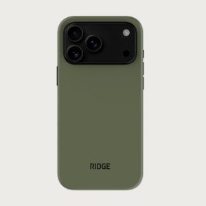 Ridge Phone Case - iPhone 18 Pro Max - Matte Olive