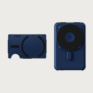 Ridge Wallet for MagSafe + Power Bank - Dark Harbor